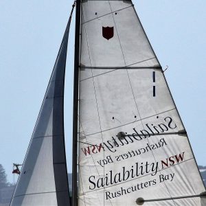 Sail of Rushcutters Bay Sailboat